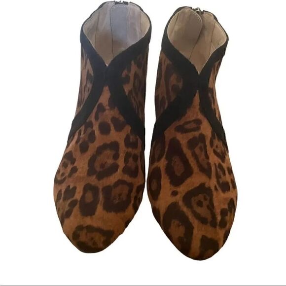 Life Stride  Leopard Print Women's Glamour Ankle Boots SZ 6.5 M - Picture 2 of 9